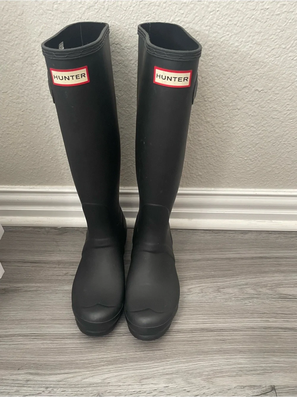 Hunter Black Women's Rain Boot